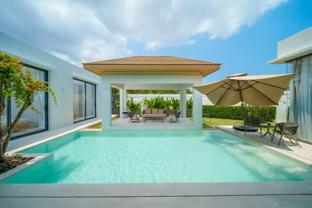 Enimsay retreat villa private pool and cabana, Phuket Thailand