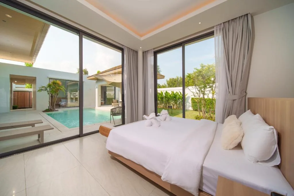 Villa exterior view, Phuket Thailand